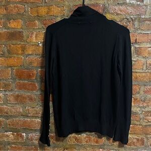 ZARA Knit turtleneck size S - gold button detail